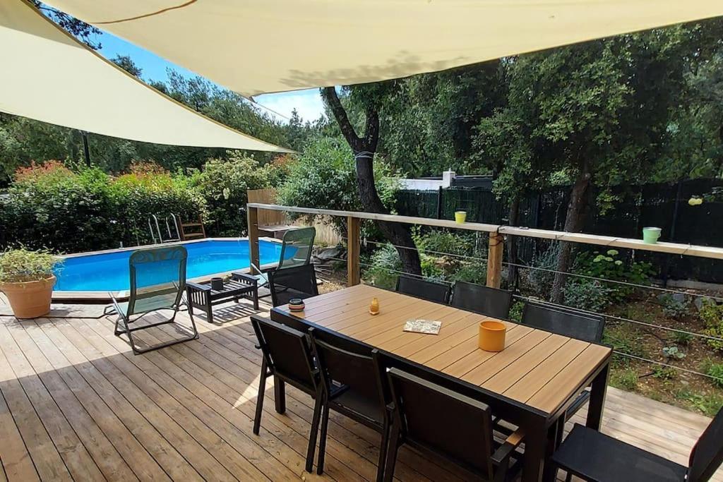 Villa Garrigue - Piscine, Parking, Maison Entiere Beaulieu  Esterno foto